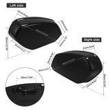 TCMT Saddlebags with Brackets Fit For Harley Sport Glide FLSB '18-'24