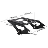 TCMT Detachable Two-Up Luggage Rack Fit For Harley Touring '14-'25