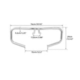 TCMT Chopped Engine Guard Crash Bar Fit For Harley Touring '14-'23.5