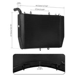 TCMT Motorcycle Aluminum Radiator Cooler Cooling Fit For Honda CBR600RR ABS '09-'24