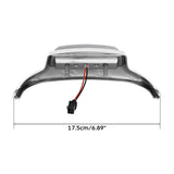 TCMT Front Fender Tip Light Smoke Len For Harley Heritage Softail Classic Electra Glide '80-'13