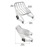 TCMT Detachable Two-Up Luggage Rack Fit For Harley Touring '09-'24