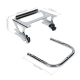 TCMT Trunk Detachable Two-Up Rack Mounting Fit For Harley Touring '97-'08