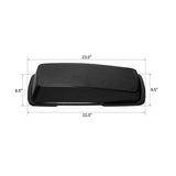 TCMT Saddlebag Lids Dual 6"x9" Speaker Cutouts Fit For Harley Touring '93-'13