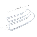 TCMT Saddlebags Lid Top Rail Guard Fit For Harley Touring '94-'13