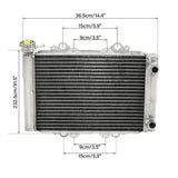 TCMT Radiator Cooler Fit For Kawasaki KFX450 KFX450R '08-'14