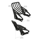 TCMT Detachable Two-Up Luggage Rack Fit For Harley Touring '09-'24