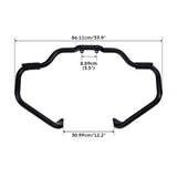 TCMT Mustache Engine Guard Highway Crash Bar Fit For Indian Chieftain 2014-2022 Springfield 2016-2022 - TCMTMOTOR