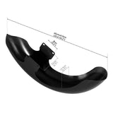 TCMT 21" Wrap Front Fender Fit For Harley Touring Custom Baggers 1997-2013 - TCMTMOTOR