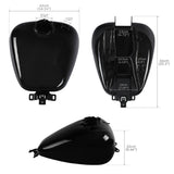 TCMT Vivid Black 6gal. Gallon Fuel Gas Tank Fit For Harley CVO Street Glide FLHXSE - TCMT