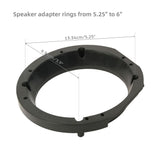 TCMT Pair Speaker Adapter Rings 5.25" To 6" Fit For Harley Touring '98-'13