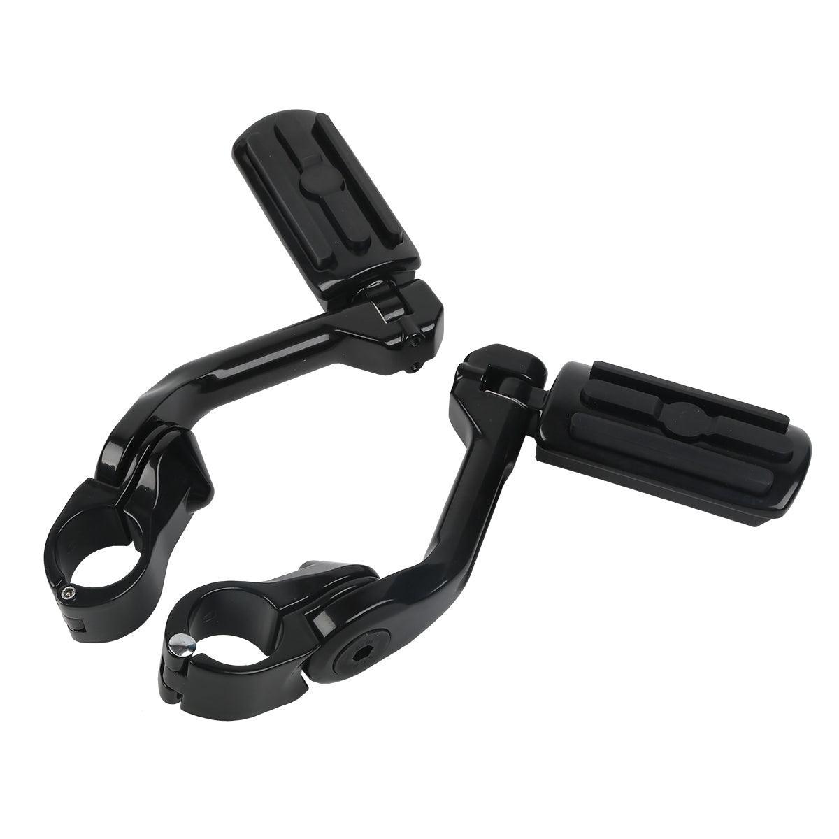 Harley Foot Pegs 1-1/4 Inch Highway Engine Guard Foot Peg Mounts For ...