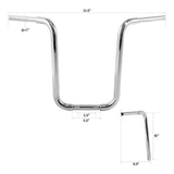 TCMT 1 1/4'' Ape Hanger Handlebar Fit For Harley Sportster XL FLST FXST - TCMT