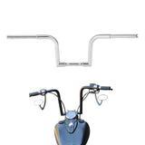 TCMT 1-1/4" Ape Hangers Bars FAT Handlebars Chrome Fit For Harley Softail Sportster XL FLST FSXT - TCMTMOTOR