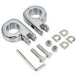 TCMT 1.25" 1-1/4" Foot Pegs Mounting Kit For Harley Highway Engine Guard Bars - TCMTMOTOR