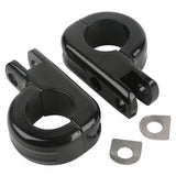 TCMT 1.25" 1-1/4" Foot Pegs Mounting Kit For Harley Highway Engine Guard Bars - TCMTMOTOR