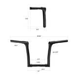 TCMT 10"/14" Rise Ape Hanger Handlebar Fit For Harley Softail '18-'24