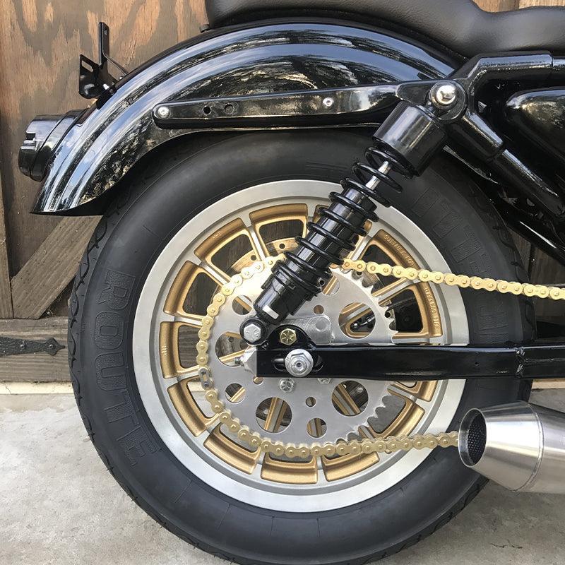 ハーレー　Sportster タンク&リヤサスペンション Amazon | PSLER XL883用 ショック アブソーバー バイク汎用