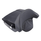 TCMT 10.7" Chopped Trunk Luggage & Backrest Pad Fit For Harley Touring Tour Pak Pack 1997-2013 - TCMT