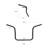 TCMT 12"/14" Rise Ape Hanger Handlebar Fit For Harley Street Glide ‘24-later