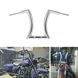TCMT 14" 16" 18" 20" Rise 2" Hanger Handlebar Chrome Fit For Harley Touring Softail - TCMTMOTOR