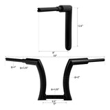 TCMT 14" Ape Hanger 2" Handlebar Fit For Harley '74-'00 - TCMT