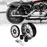 TCMT 18" x 5.5" Rear Wheel Rim Hub + Belt Pulley Fit For Harley Touring 2009-2022 - TCMTMOTOR