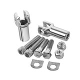 TCMT 2.25" Passenger Footpegs Support Mount Clevis Kit Fit For Harley Softail '00-'06 - TCMT