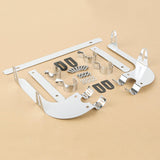 TCMT 39mm Forks Windscreen Windshield Mount Bracket Kit Fit For Harley Dyna Sportster - TCMT