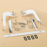 TCMT 39mm Forks Windscreen Windshield Mount Bracket Kit Fit For Harley Dyna Sportster - TCMT