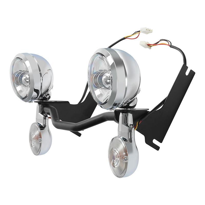 For harley street glide fog passing light kit LED motorcycle fog Auxiliary Lighting Bracket for harley davidson spot light bracket ( Bracket + Mounts -Gloss Black For harley street glide fog passing light kit LED motorcycle fog Auxiliary Lighting Bracket for harley davidson spot light bracket ( Bracket + Mounts -Gloss Black