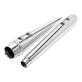 TCMT 4" Slip on Megaphone Mufflers Exhaust Pipe Fit For Harley Touring '95-'16