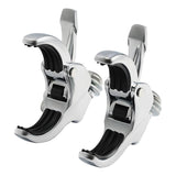 TCMT 49mm Detachable Windshield Clamps Fit For Harley Fat Street Bob '18-'24 - TCMT