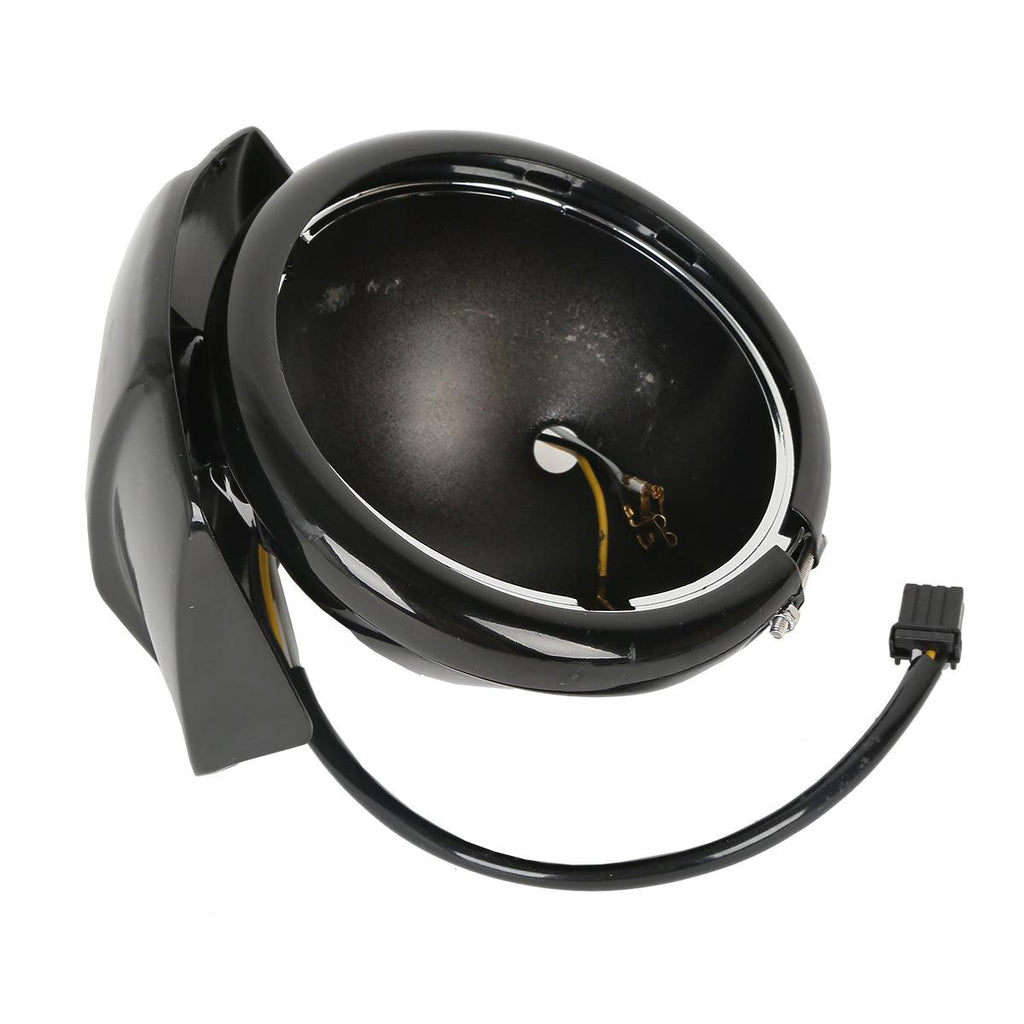 TCMT 5.75" Headlight Head Light Lamp Bucket Housing Fit For Harley Sportster XL 883 1200 - TCMT