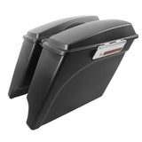 TCMT 5" Stretched Hard Saddlebags Fit For Harley Touring '93-'13 - TCMTMOTOR