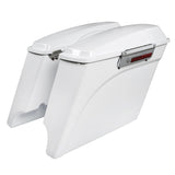 TCMT 5" Stretched Hard Saddlebags Fit For Harley Touring '93-'13 - TCMTMOTOR