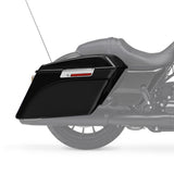 TCMT 4" Extended Stretched Hard Saddlebags Fit For Harley Touring 1993-2013 - TCMTMOTOR