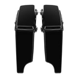 TCMT 4" Extended Stretched Hard Saddlebags Fit For Harley Touring 1993-2013 - TCMTMOTOR