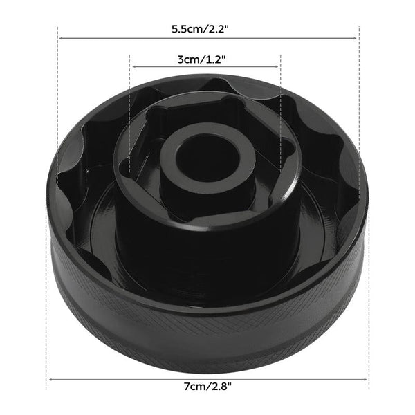 TCMT 55mm+30mm Front/Rear Wheel Nut Socket Tool Fit For Ducati