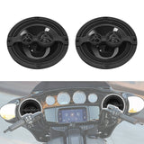 TCMT 6.5" Front Fairing Speakers Fit For Harley Touring Electra Glide Street Glide '14-'24