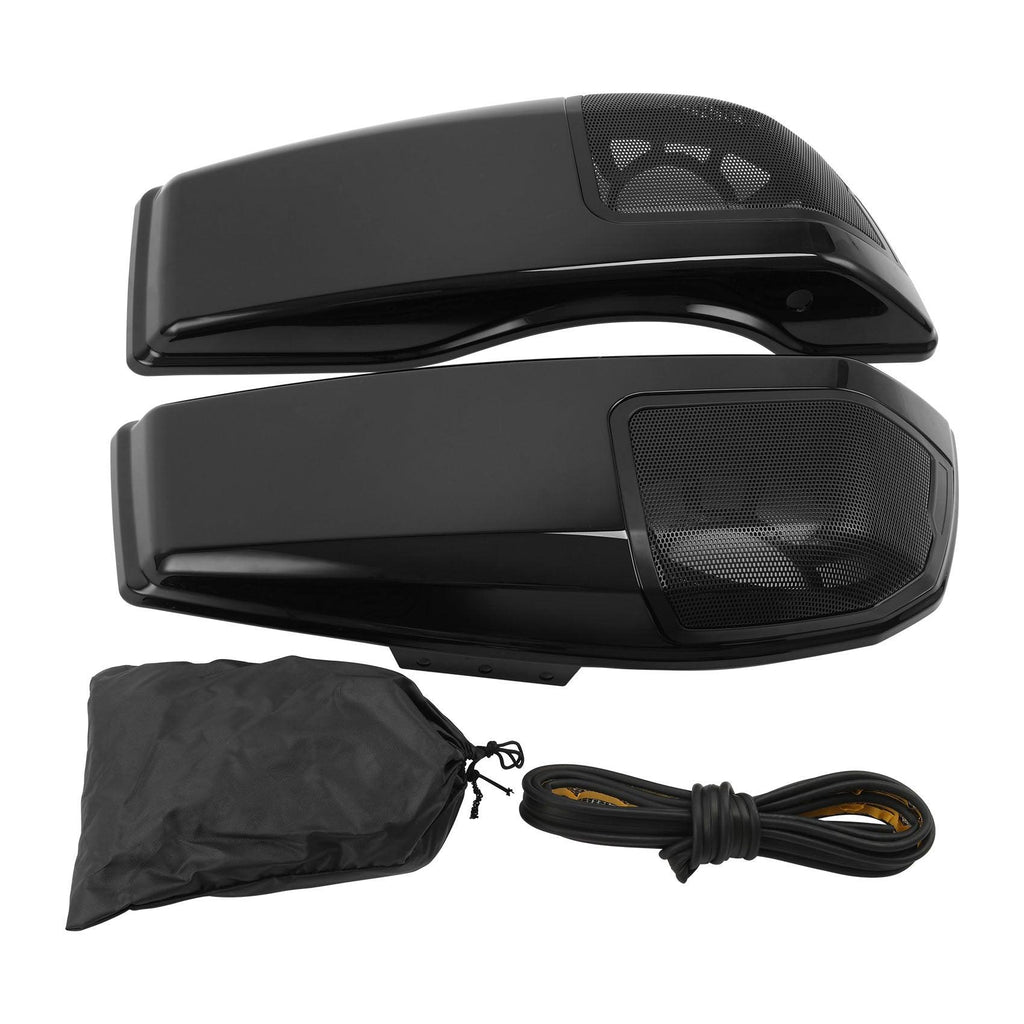 Borse da sella rigide allungate da 5 per Harley Touring Street Borse da sella rigide allungate da 5 per Harley Touring Street