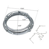 TCMT 7" Headlamp HID LED Headlight Mounting Ring Bracket Fit For Harley Softail '91-'13 - TCMT