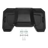 TCMT 82L ATV Rear Passenger Seat Cargo Storage Helmet Pack Trunk Box Luggage Lounger - TCMT