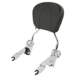 TCMT Adjustable Detachable Backrest Sissy Bar For Harley Touring '09-'23 - TCMT