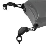 TCMT Adjustable Rear Passenger Arm Rests & Drink Holders Fit For Harley Touring '14-'24 - TCMT