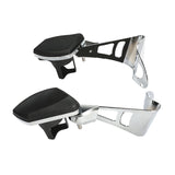 TCMT Adjustable Rear Passenger Arm Rests & Drink Holders Fit For Harley Touring '14-'24 - TCMT