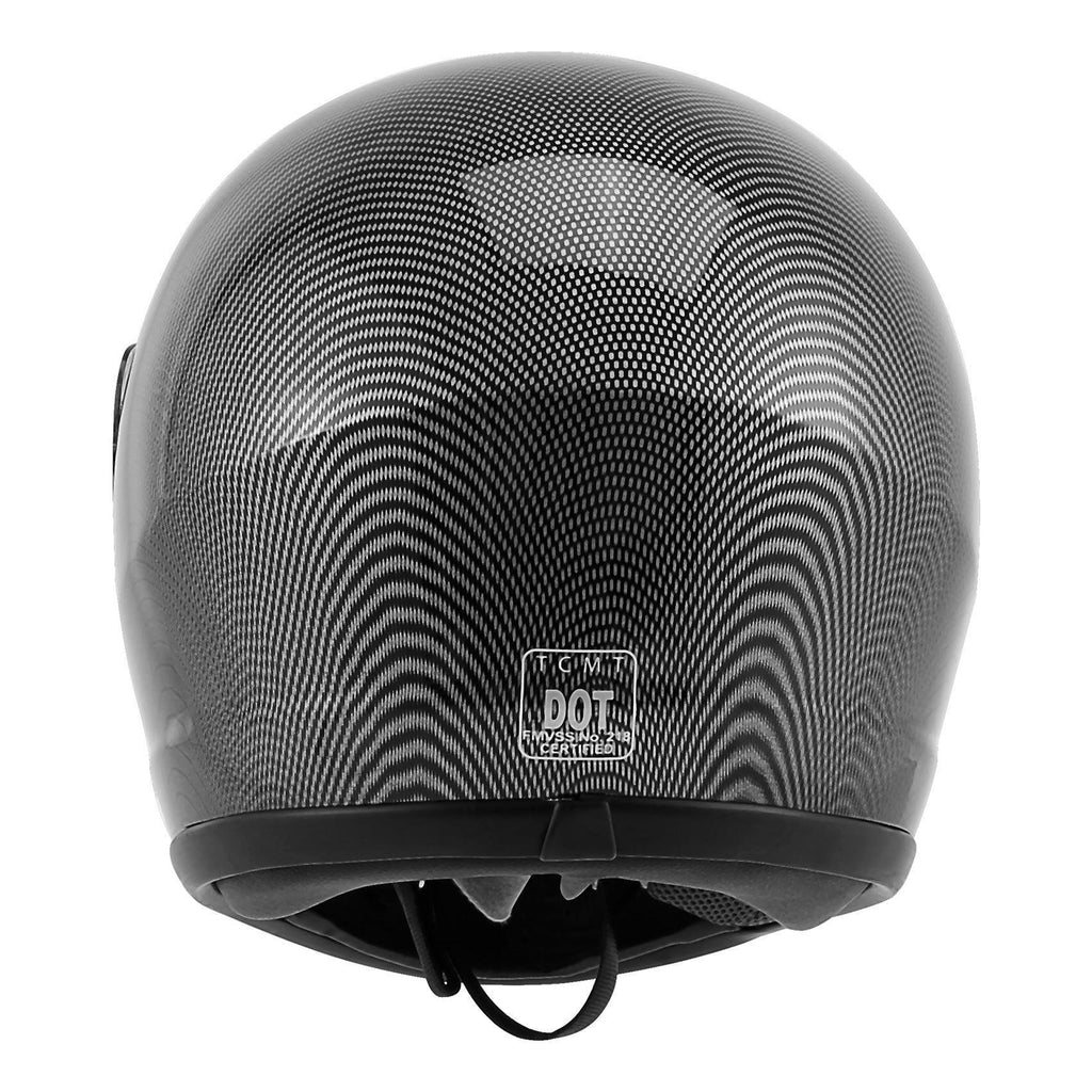 carbon fiber dot motorcycle helmet TCMT Adult Carbon Fiber Graphics Full Face DOT Motorcycle Helmet