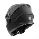 TCMT Adult Full Face Dual Visor DOT Motorcycle Helmet Matte Black - TCMTMOTOR
