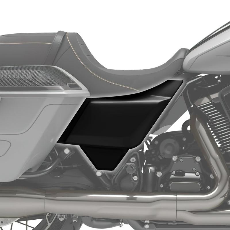 TCMT Battery Side Covers Panels Fit For Harley CVO Road Street