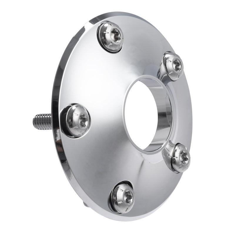 TCMT Black Front Wheel Hub Cap Cover For Harley Electra Glide Non-ABS (2008-2024)